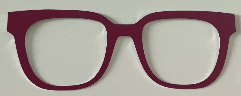 Murphy Topper; metal; deep red