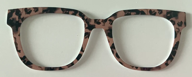 Murphy Topper; brown and black tort