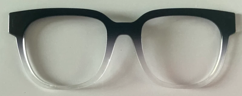 Murphy Topper; black crystal gradient