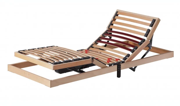 Rete con Movimento Elettrica telaio legno Singola misura 80x190