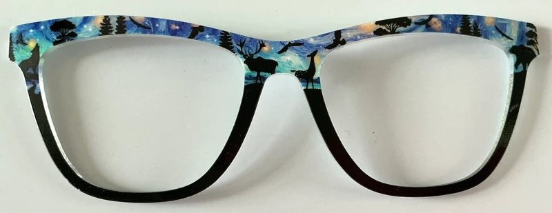 PAIR Harper Topper; woodland forest split