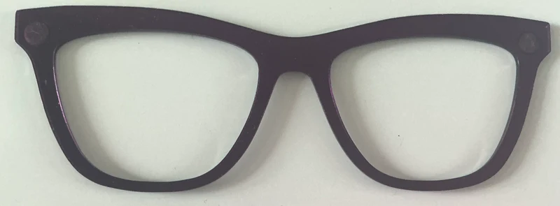 Harper Topper; dark purple mirror