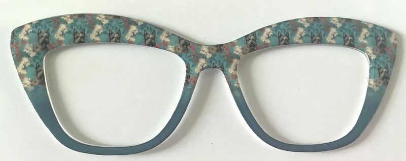 Harper Topper: hybrid; DOGS/blue split