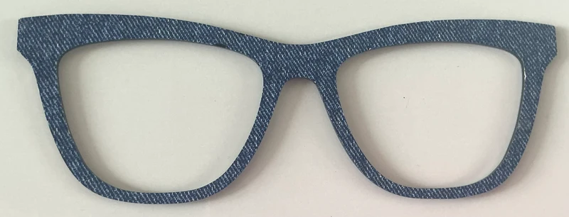 Harper Topper; denim blue