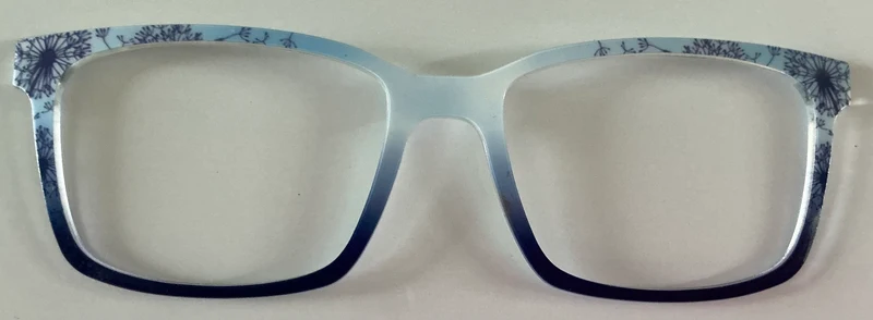 PAIR Kirby Topper; blue dandelion fade