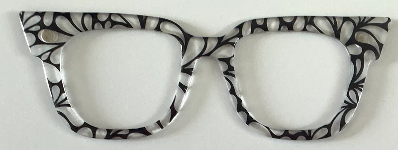 Murphy Topper; Busy Bee; black frosted swirls