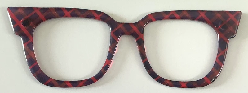 Murphy Topper; Busy Bee; red and black plaid