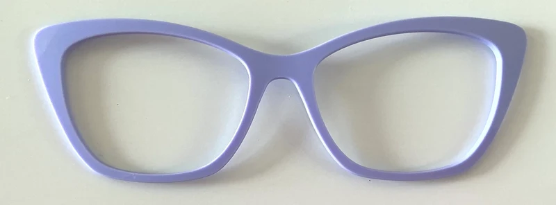 PAIR Wanda Topper; lilac purple