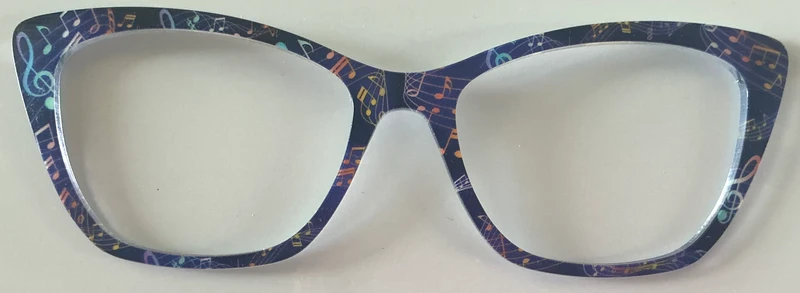 PAIR Wanda Topper; multicolored music