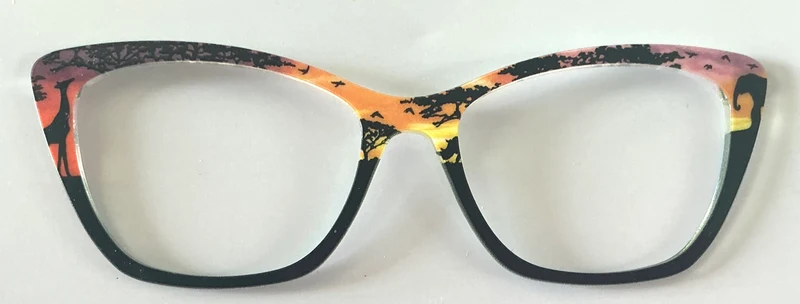 PAIR Wanda Topper; African Sunset