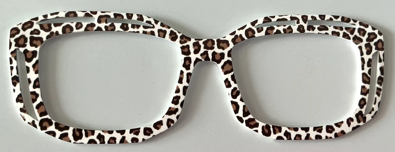 Kirby Topper; cheetah cut-out