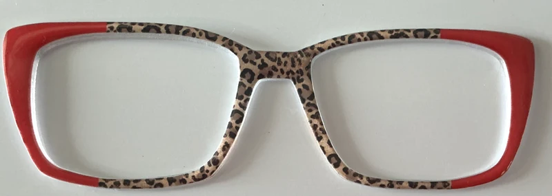 Kirby Topper; hybrid; red/cheetah print vertical split