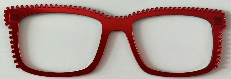 Kirby Topper; red mirror with crown