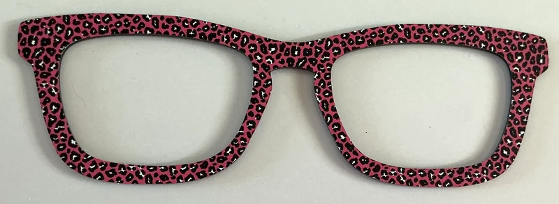 Casper Topper; thick; pink cheetah print