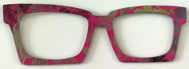 Kirby Case Topper; hot pink and gold foil design