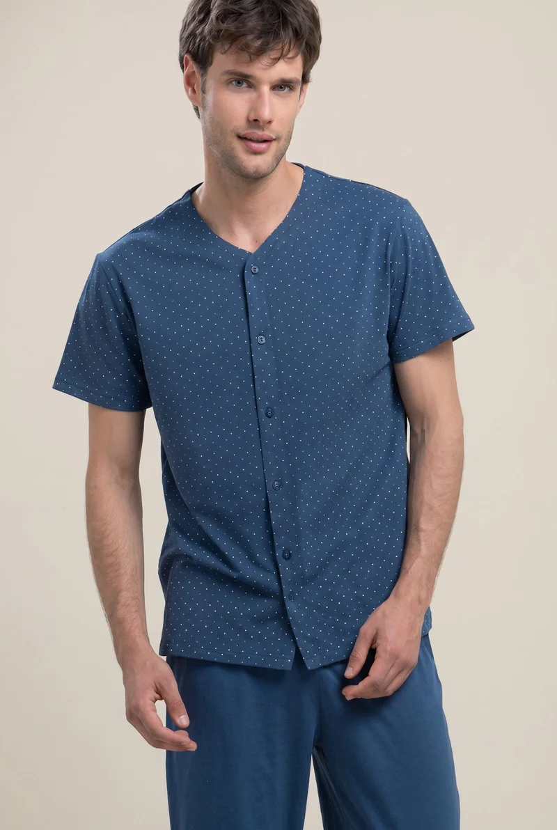 Pigiama Uomo in Cotone Linea Comfort Plus FC2500 - Noidinotte