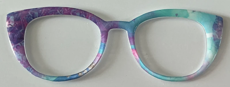 Reese Topper; blue and purple smoke