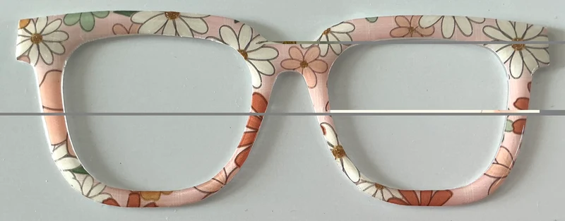 Payton Topper; pink/white/burnt orange flowers