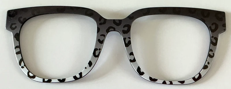 PAIR Murphy Topper; black leopard
