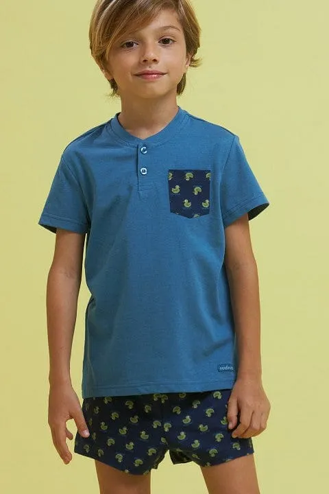Pigiama Bambino Corto Paperelle FE2063 Noidinotte