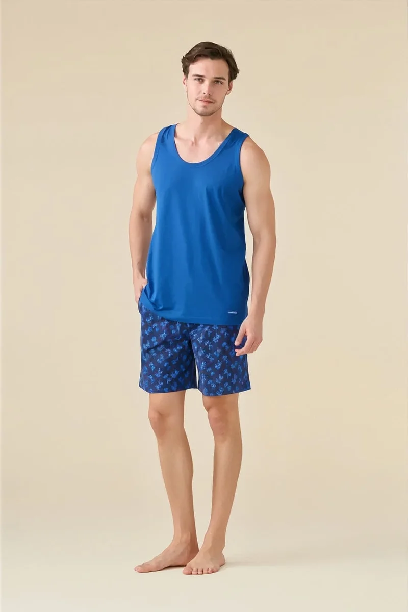 Pigiama Uomo Estivo in Jersey di Cotone Linea Colorful - Noidinotte