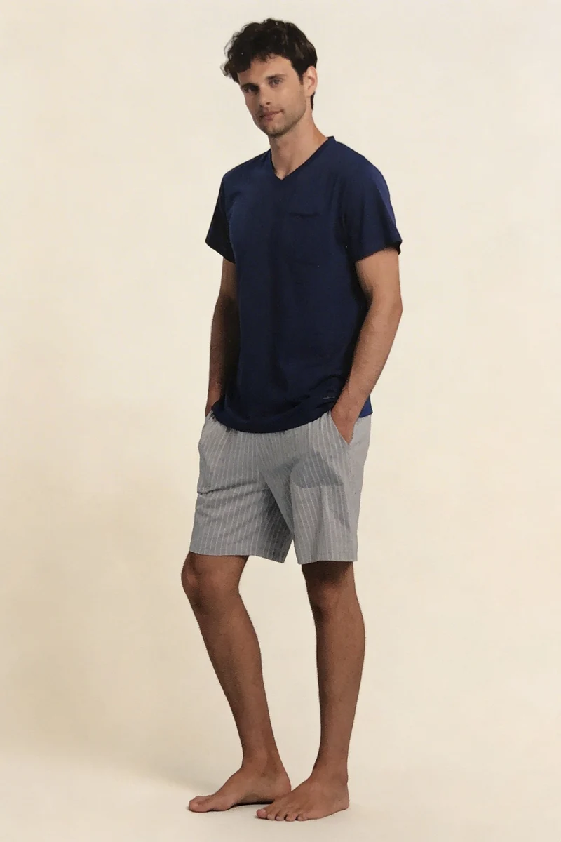 Pigiama Uomo Estivo in Cotone Linea Comfort Plus FC2697 - Noidinotte