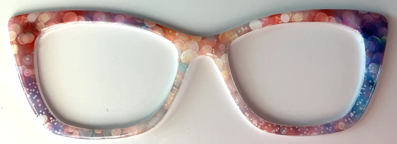 Wanda Topper; pastel bokeh dots