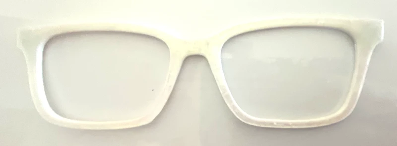 Larkin Topper; bright white shimmer