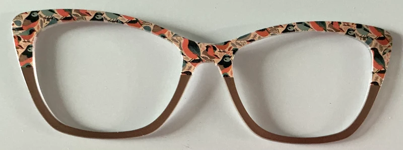 Wanda Topper; bird/brown split