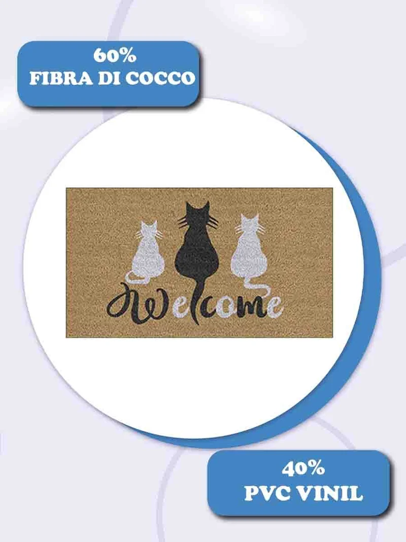 Zerbino in Fibra di Cocco Tre Mici- Daunex
