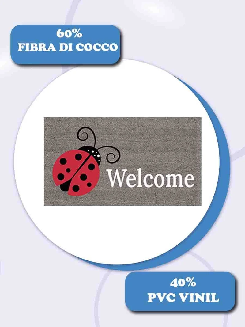 Zerbino in Fibra di Cocco Coccinella - Daunex
