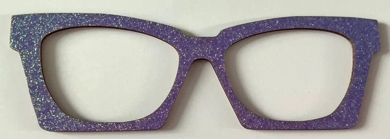 Wanda Case Topper; purple shimmer