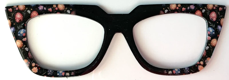 Wanda Topper; hybrid; black with Faberge Eggs