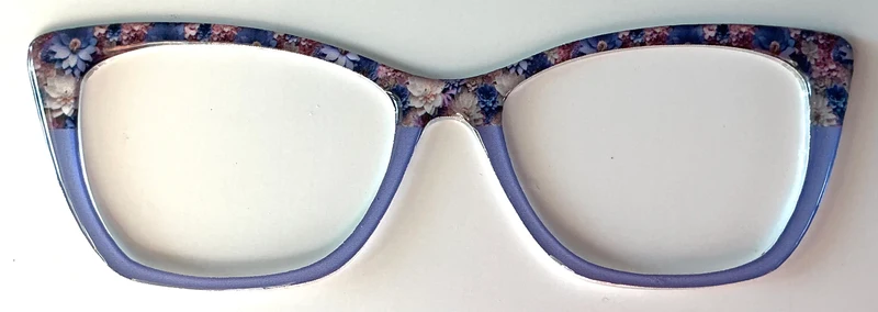 Wanda Topper; flower/purple split