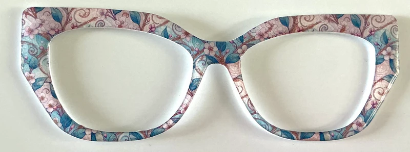 Wanda Topper; hybrid; Melissa’s Magnetic Marvels; blue and pink floral with leaves