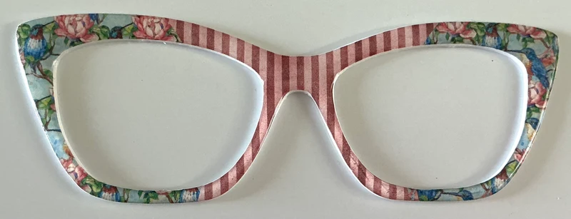 Wanda Topper; Florecitas; stripes/floral vertical split