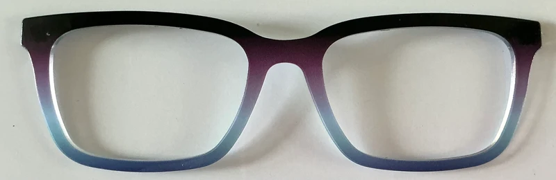 PAIR Larkin Topper; purple to blue gradient