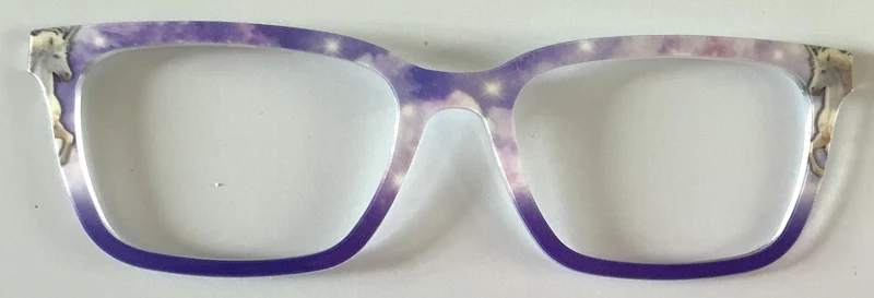 PAIR Larkin Topper; purple unicorn sky