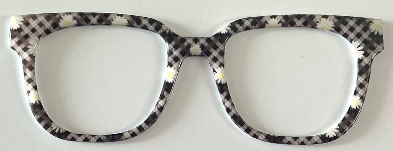 Murphy Topper; Busy Bee; daisies on black plaid