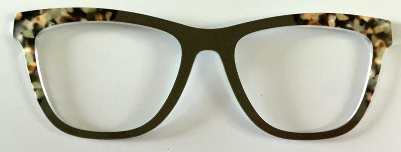 PAIR Harper Topper; olive green with corner tort