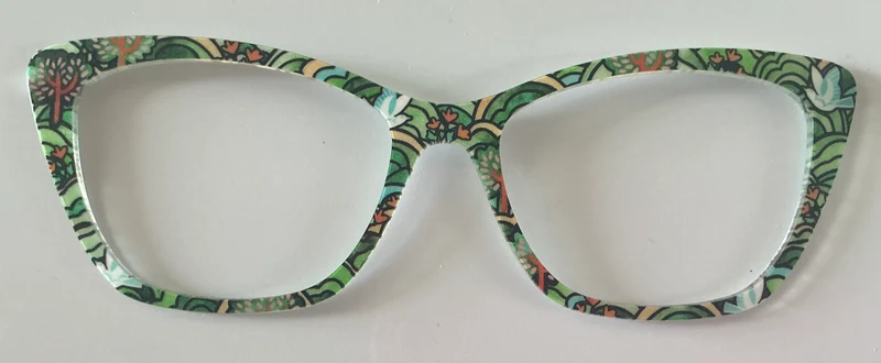 PAIR Wanda Topper; Garden of Eden