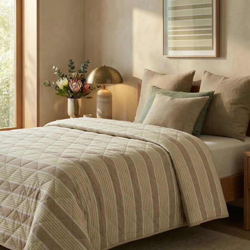 Trapuntino Double-Face Martha O’Neil – Raso di Cotone Made in Italy