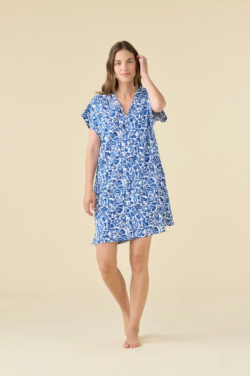 Abitino Casa Donna in Cotone Manica Scesa – Noidinotte