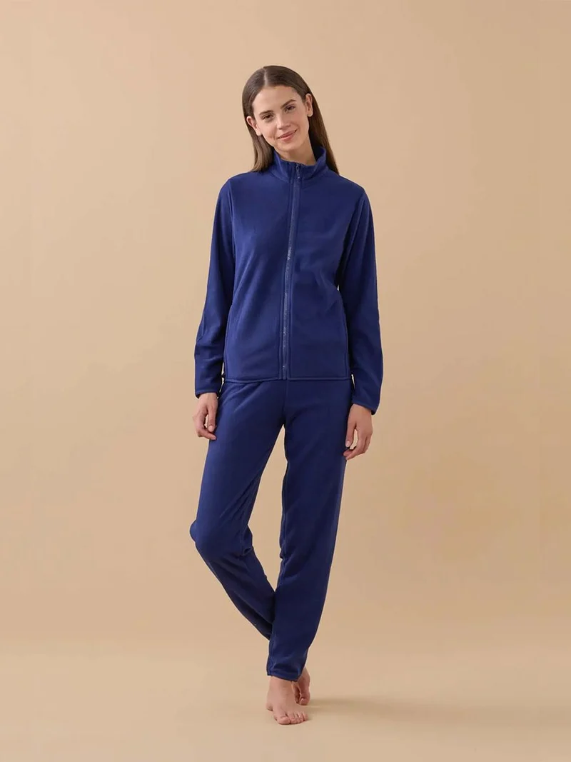 Completo Donna Micropile Rasato Articolo Unito Taglie Plus - Noidinotte