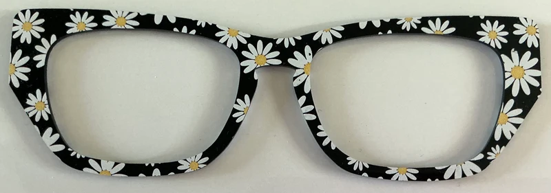 Casper Topper; hybrid; daisies on black