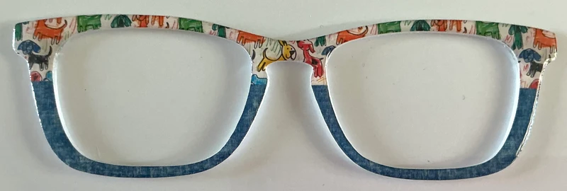 Casper Topper; child drawing; dogs/blue split