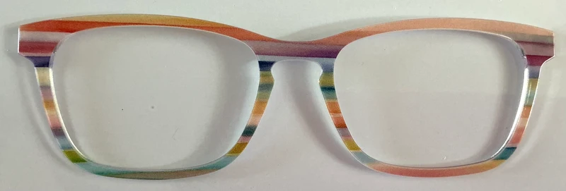 PAIR Casper Topper; multicolored stripes