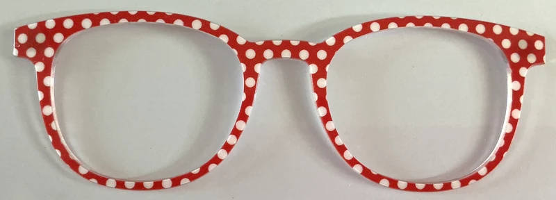 PAIR Reese Topper: The Red Polka Dots