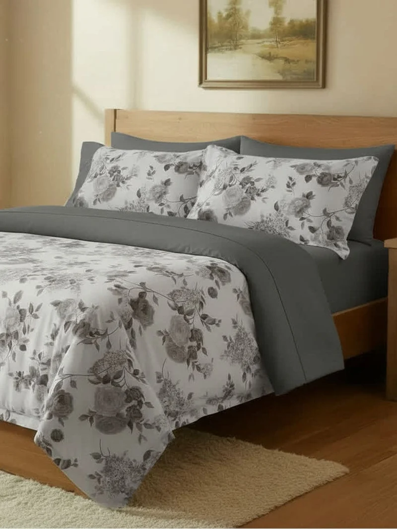 Parure Copripiumino 100% Cotone Naturale Sanderson - Daltex