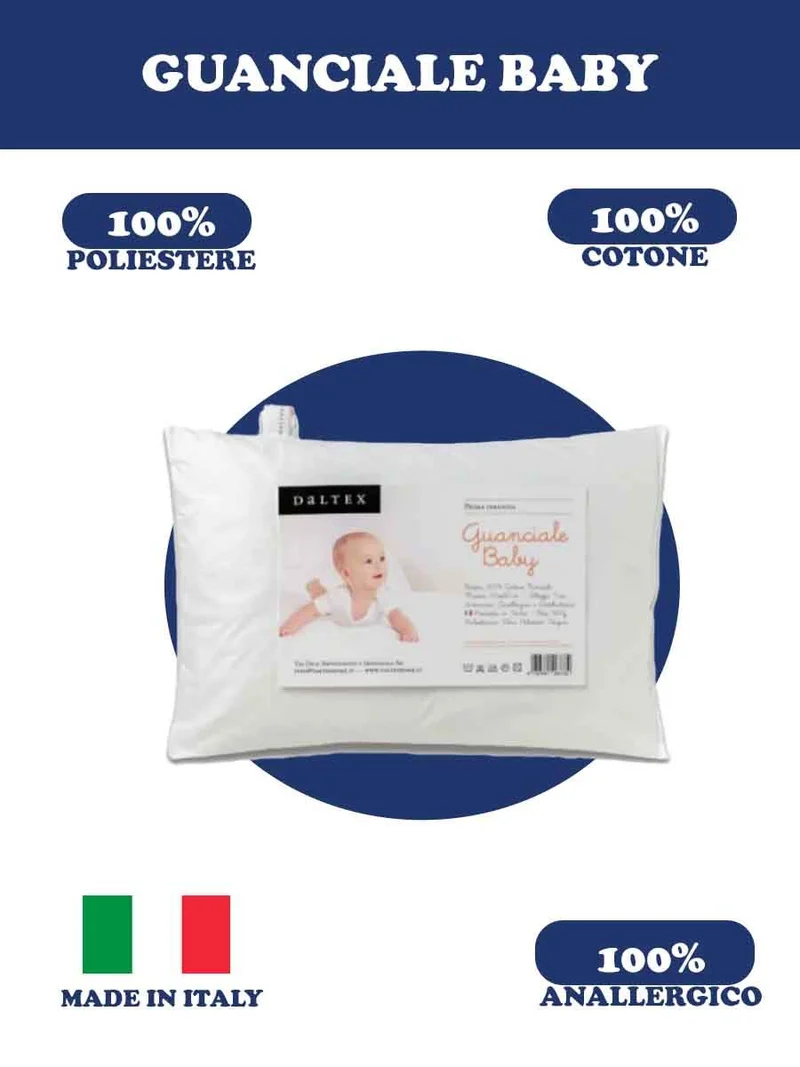 Guanciale Baby Fiocco Sintetico - Daltex